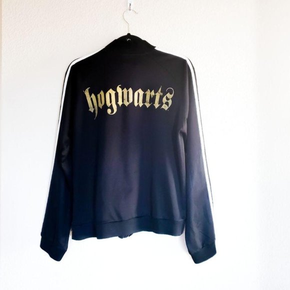 Warner Bros. Jackets & Coats Harry Potter Black Hogwarts Track Jacket